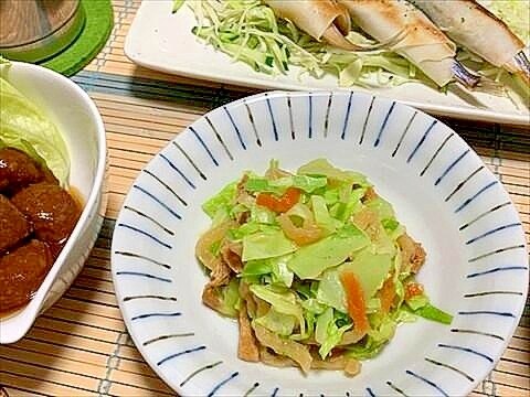 半端な切り大助け隊っ！電子レンジでキャベツとチン♪